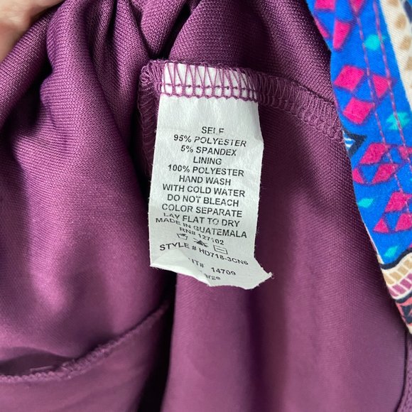 Pinkblush Maternity Art Deco Print Mini Dress - Picture 4 of 4